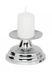 �wiecznik w wyko�czeniu srebrnym