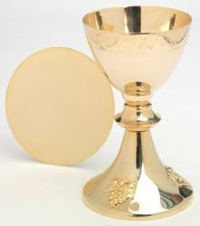 Komplet kielich i patena