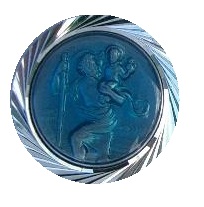 Magnes �w. Krzysztof, niebieski