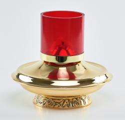 Lampa naftowa - czerwona