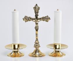 �wiecznik ze �wiec� 2 szt