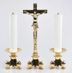 �wiecznik ze �wiec� 2 szt.