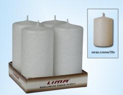 �wiece adwentowe 4 szt. krem mro�ny