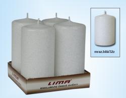 �wiece adwentowe 4 szt., mro�na biel