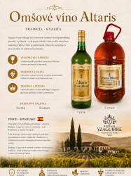 Wino mszalne Altaris 5 l