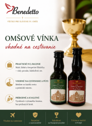 Wino mszalne Bianco Dolce 9 cl - odpowiednie do podr�y