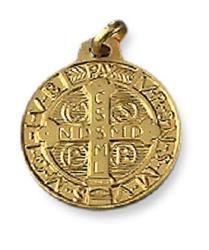 Z�oty medalion, �w. Benedykt