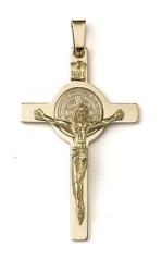 Z�oty wisiorek, krzy�