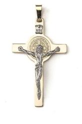 Z�oty wisiorek, krzy�