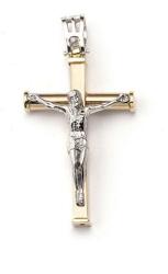 Z�oty wisiorek, krzy�