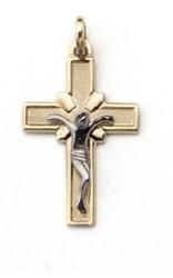 Z�oty wisiorek, krzy�