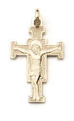Z�oty wisiorek, krzy�