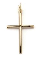 Z�oty wisiorek, krzy�