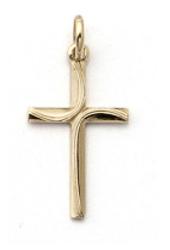 Z�oty wisiorek, krzy�