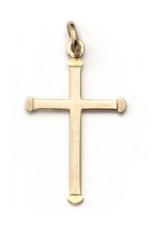 Z�oty wisiorek, krzy�