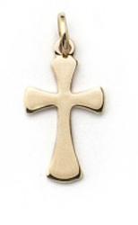 Z�oty wisiorek, krzy�