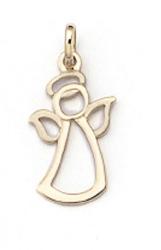 Z�oty wisiorek, anio�