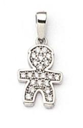 Z�oty wisiorek, ch�opiec