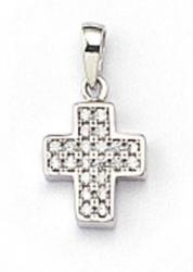 Z�oty wisiorek, krzy�