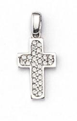 Z�oty wisiorek, krzy�