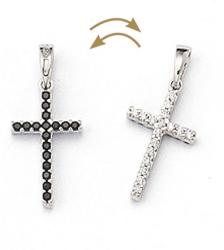 Z�oty wisiorek, krzy�