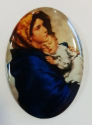 Naklejka Matka Boska z Dzieci�tkiem