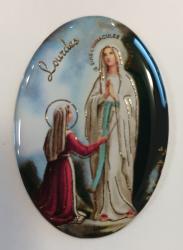 Naklejka Matki Boskiej z Lourdes