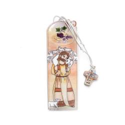 Zawieszka na sznurku + zak�adka, Dobry Pasterz