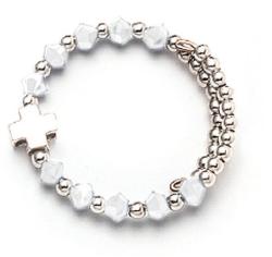 R�aniec posrebrzany, w kszta�cie pier�cienia