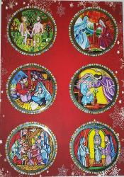 Ozdoby choinkowe - zestaw